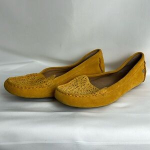 Suede loafers